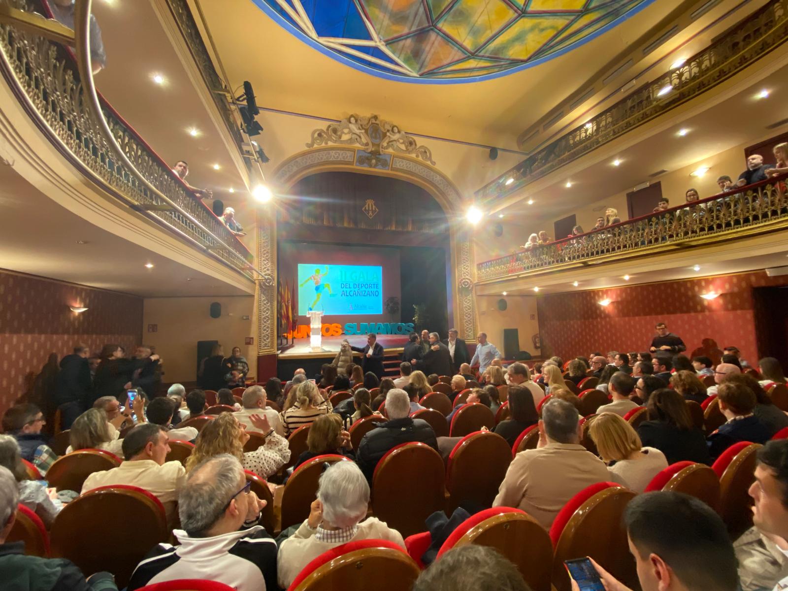 Alcañiz premia a sus deportistas en la II Gala del Deporte Alcañizano 