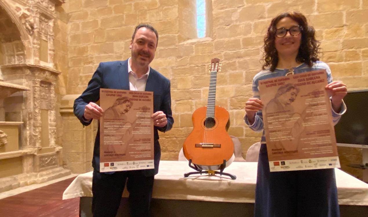 Presentación de la XXIII Edición del Ciclo de Guitarra Juan Bárcena y la VI Edición del Festival de Guitarra Gaspar Sanz