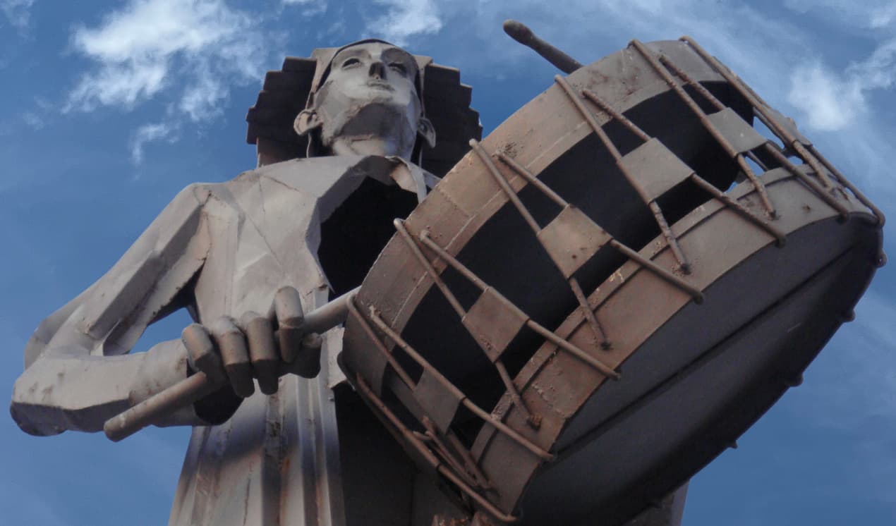 Monumento al Tambor en Alcañiz./ Wikimedia Commons