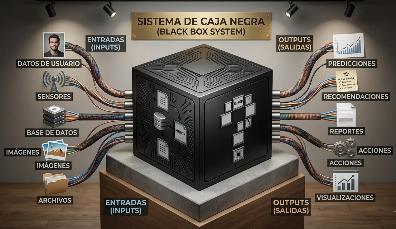 Caja negra./ Nano Banana