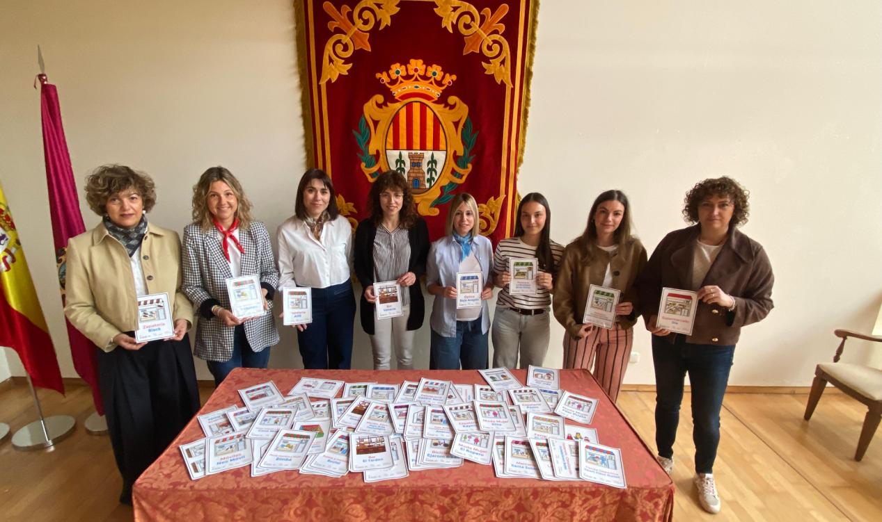 Representantes del  programa Alcañiz, TEAcompaña./ Ayto. Alcañiz