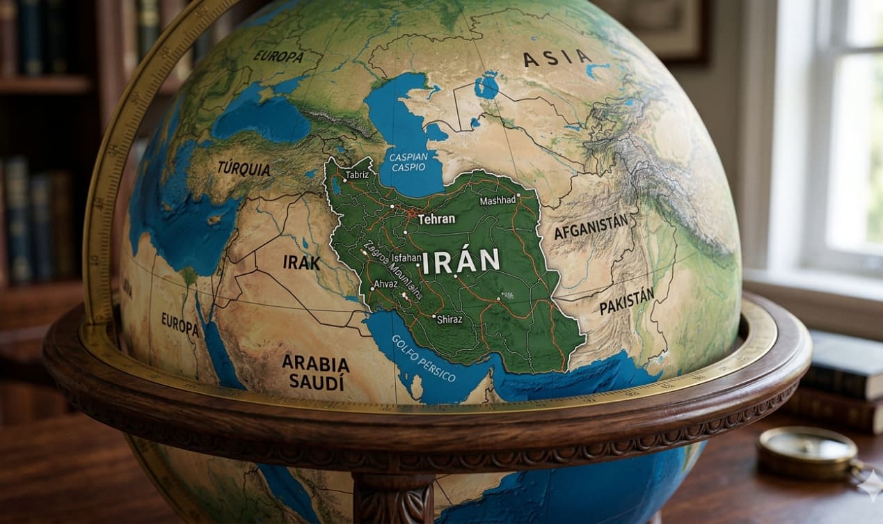 Mapa de Irán./ GEMINI