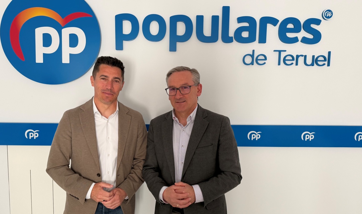 Carlos Méndez y Joaquín Juste./ PARTIDO POPULAR TERUEL
