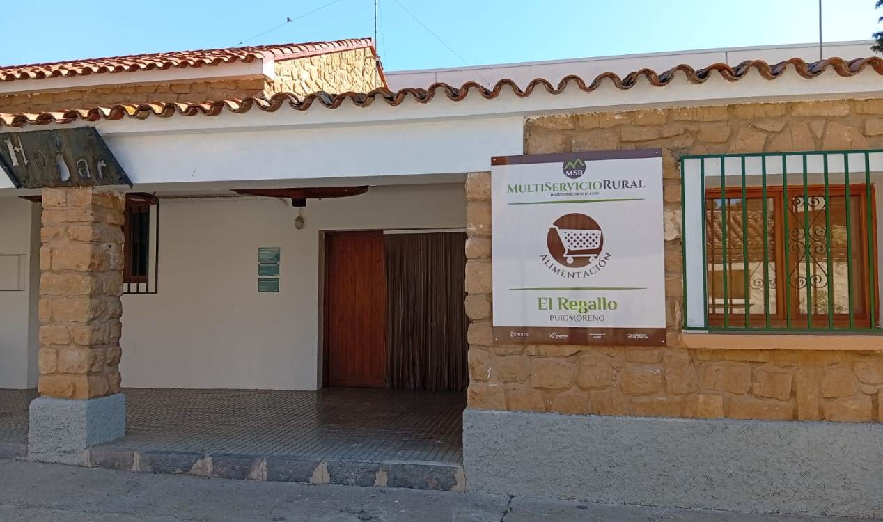 Multiservicio de Puigmoreno./ Ayuntamiento de Alcañiz