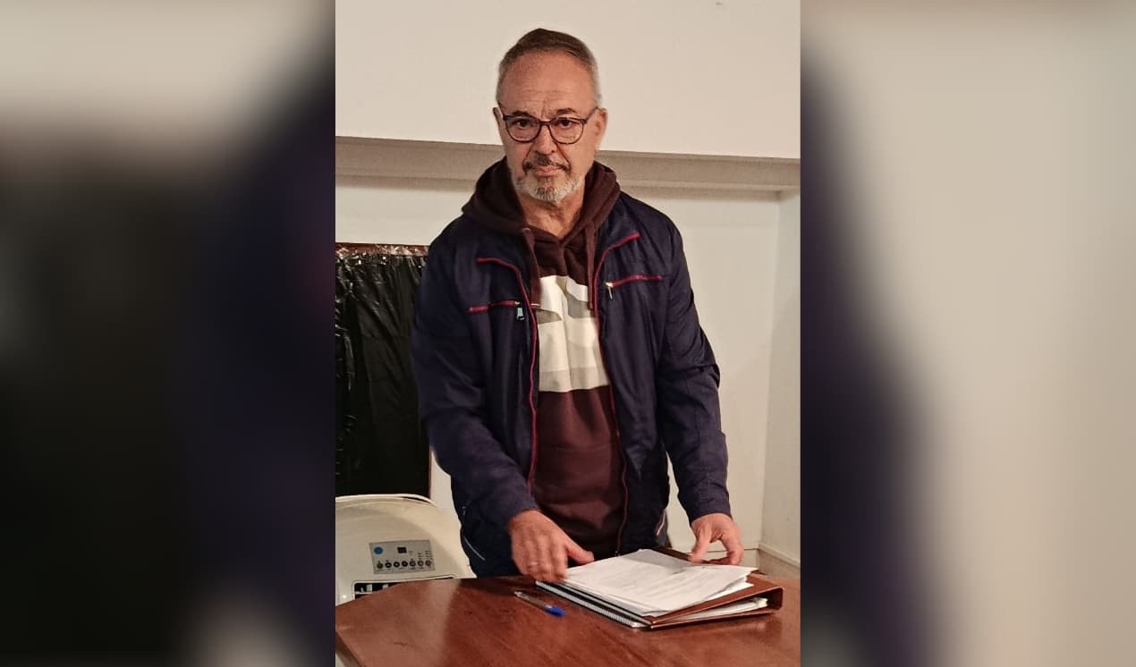 Ángel Vicente, concejal IU Ayto. Manchones./ IU Aragón