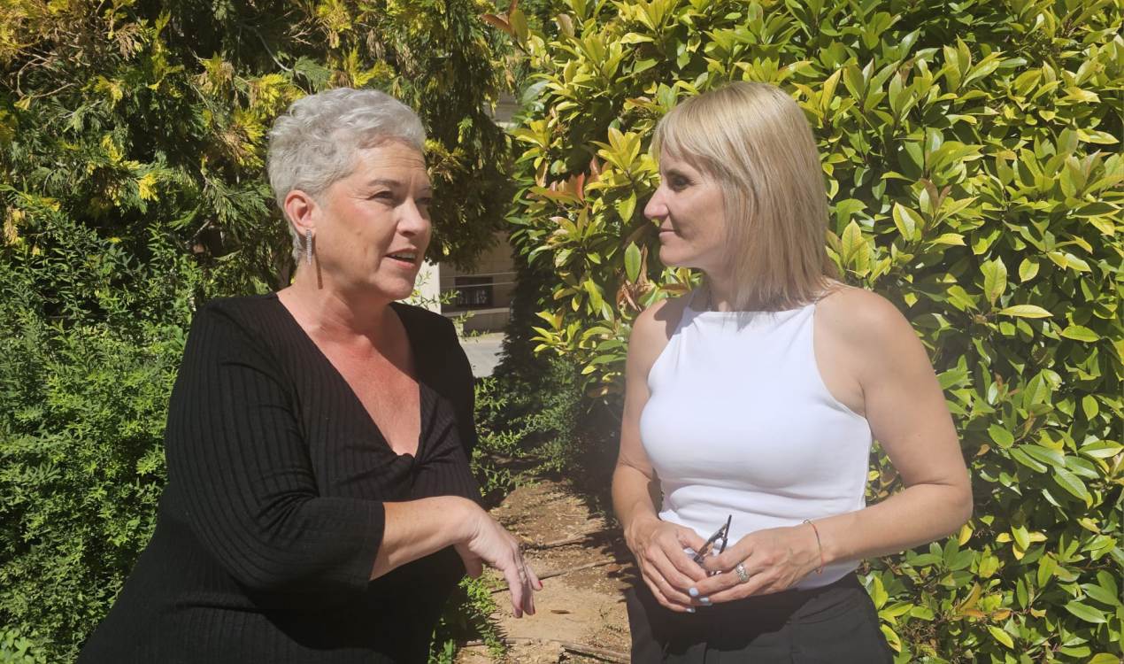 Isabel Poncela y Beatriz Redón./ Diputación Provincial de Teruel