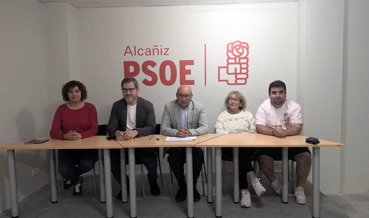 Concejales del PSOE del Ayto. de Alcañiz./ PSOE Alcañiz