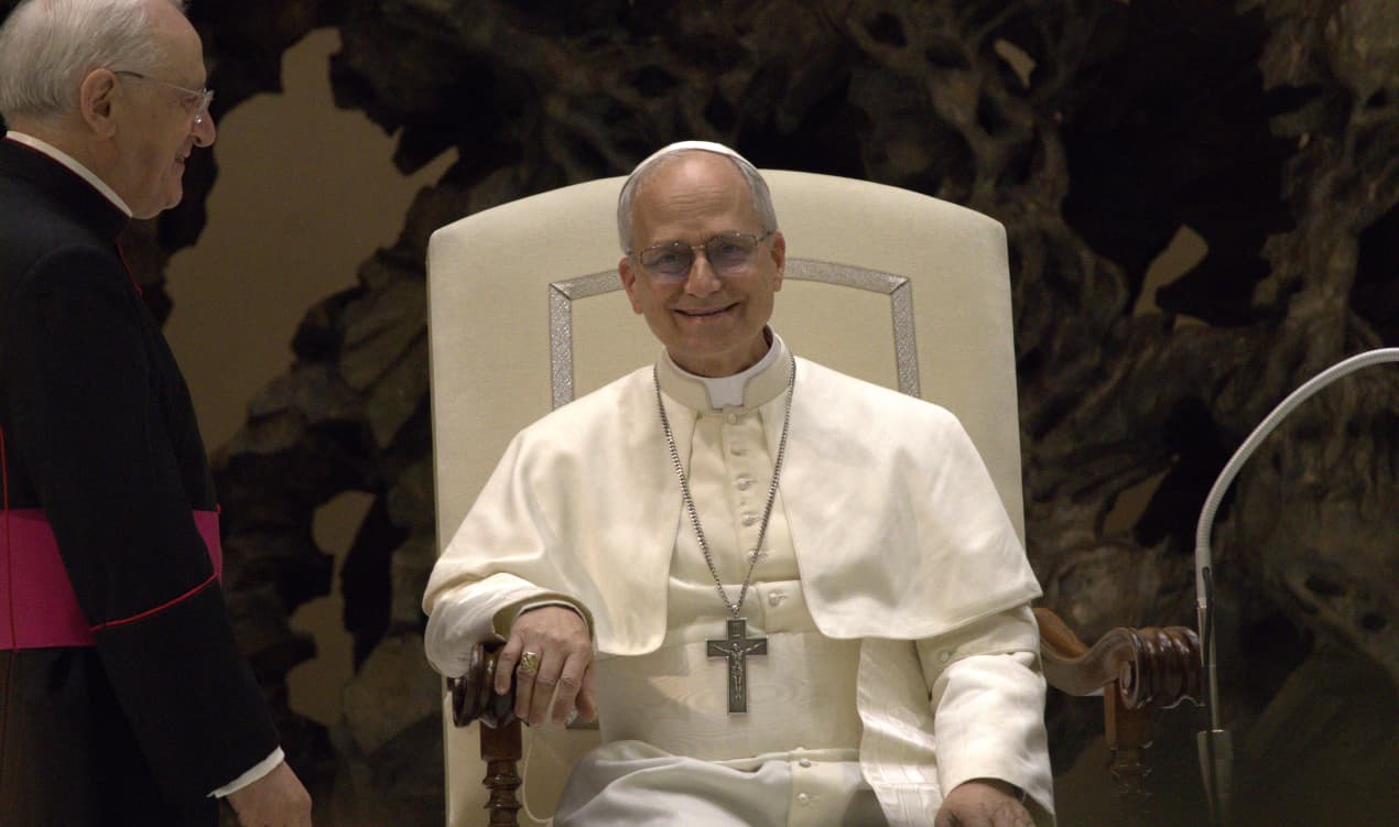 El Papa León XIV durante su visita a España./ Vatican Media / Wikimedia Commons