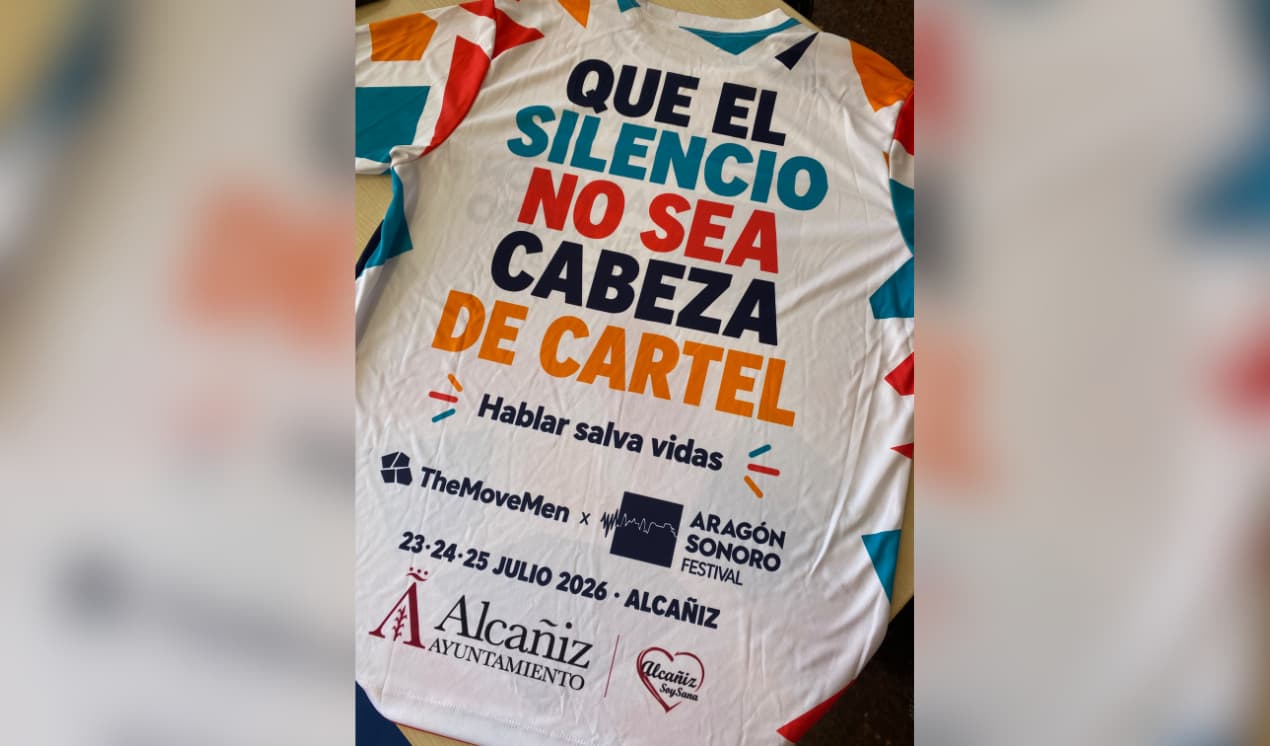 Camiseta Aragón Sonoro./ AYTO. ALCAÑIZ