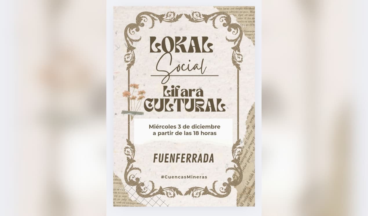 Cartel de La Lifara Cultural de Fuenferrada.