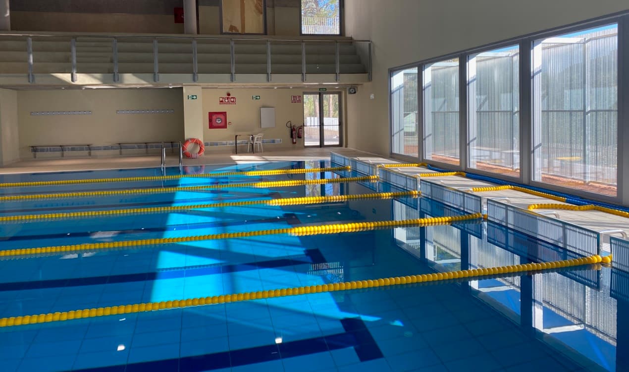 Nueva piscina climatizada de Alcañiz./ AYTO. ALCAÑIZ