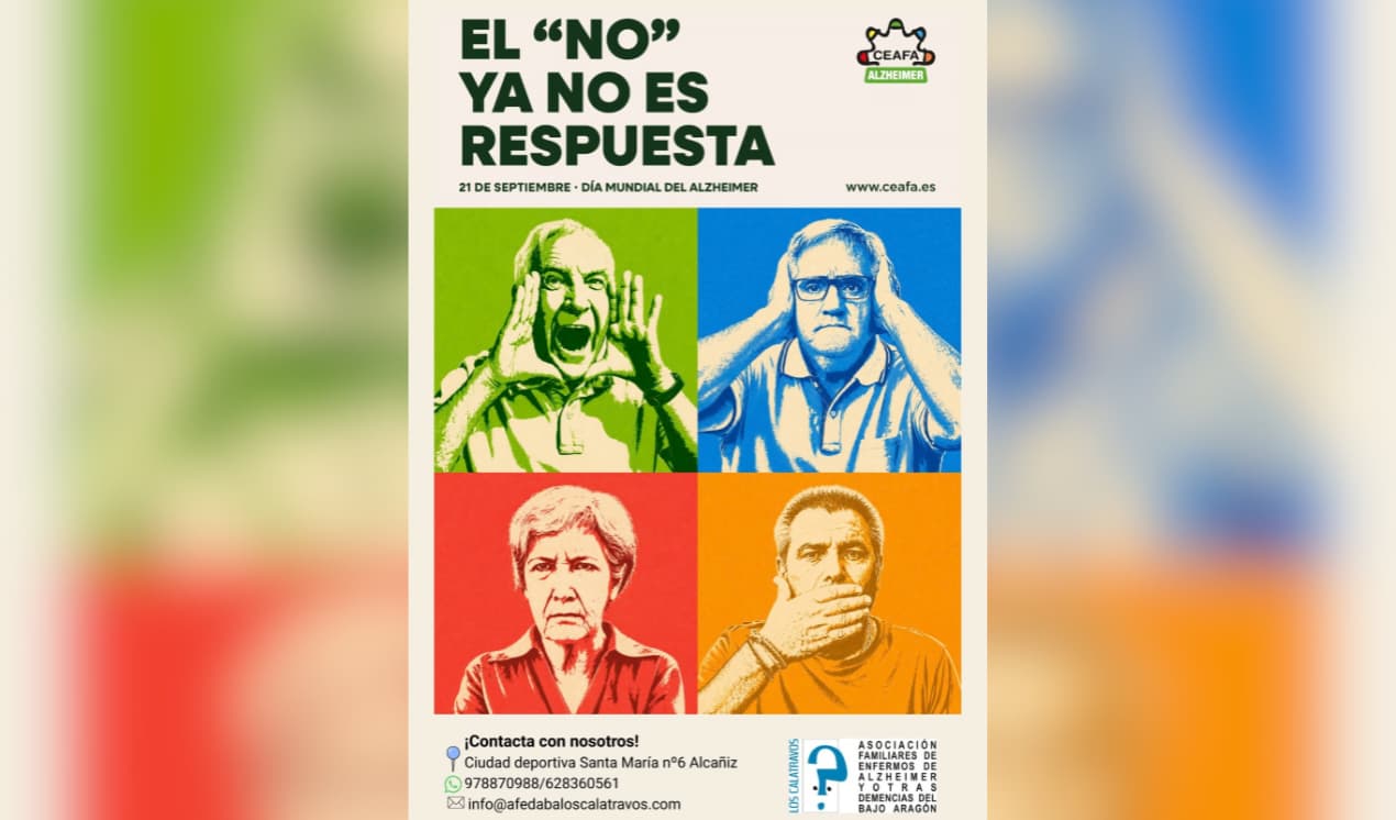 Cartel Día Mundial del Alzheimer 2026. AFEDABA