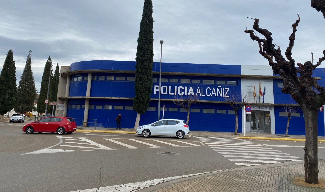Fachada de la comisaría de Policía./ AYTO. ALCAÑIZ