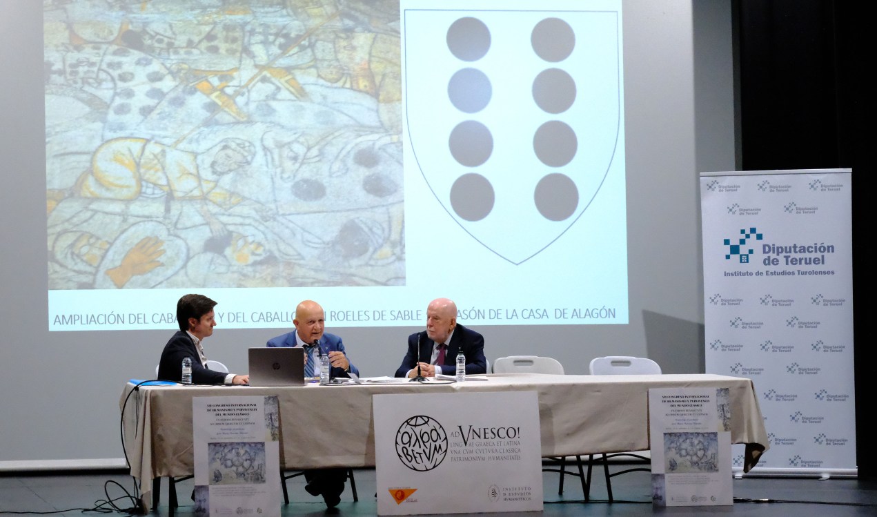 Momento de la ponencia de José María Maestre./ Ayto. Alcañiz