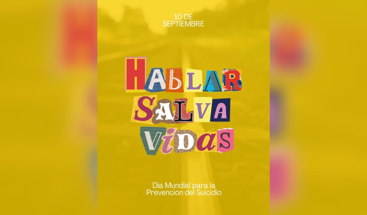 Cartel Día Mundial para la Prevención del Suicidio.