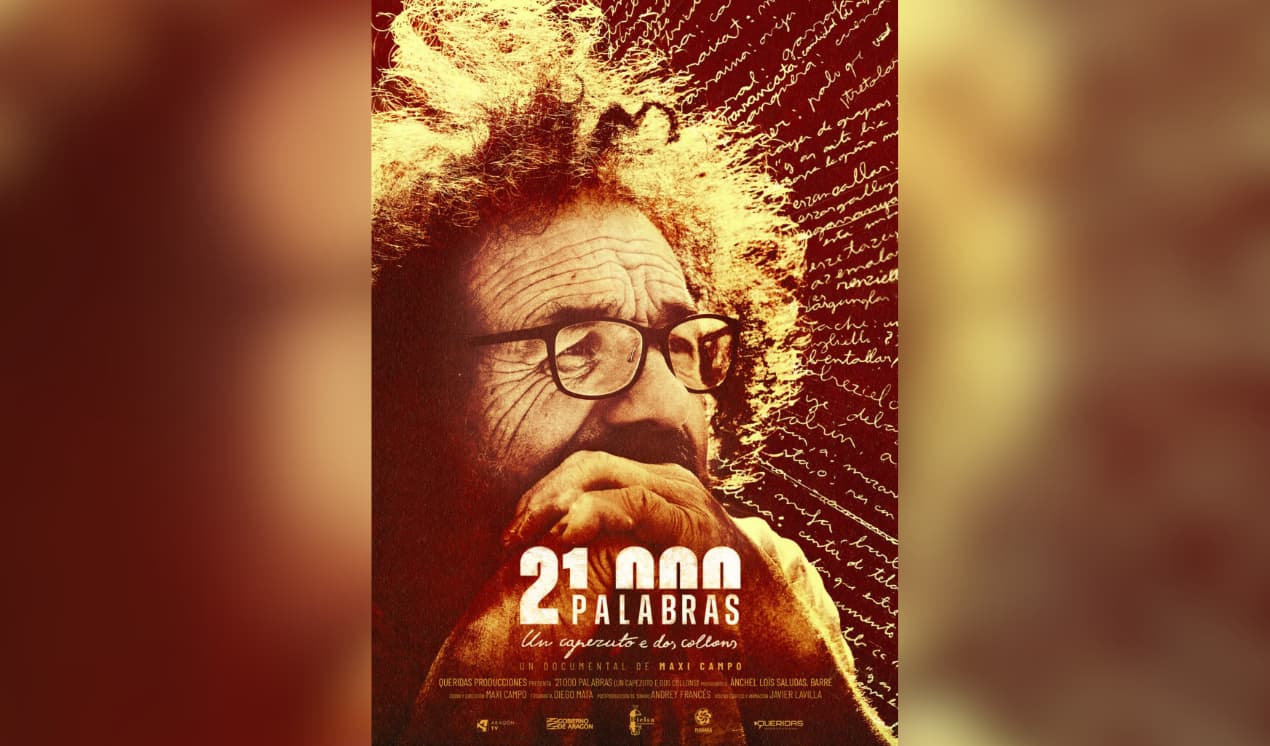 Cartel «Un capezuto e dos collons!»